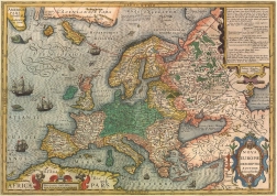Puzzle EDUCA Mappa dell'Europa 1000 pezzi