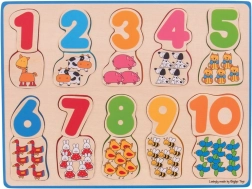 Puzzle di conteggio Bigjigs Toys