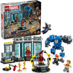 lego marvel laboratorio di iron man: arsenale 76315