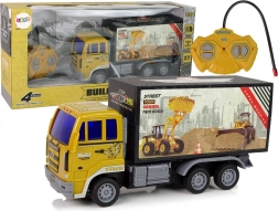 Camion da Costruzione Radiocomandato Giallo 1:24