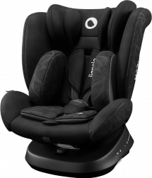 Seggiolino auto Bastiaan One Isofix 0–36 kg di Lionelo – Black onyx