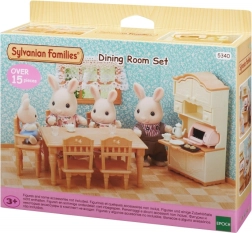 Sala da pranzo di campagna SYLVANIAN FAMILIES – set di gioco con mobili e accessori