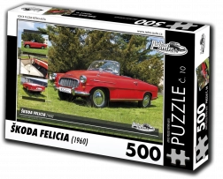Puzzle Auto d’epoca Škoda Felicia 1960 – 500 pezzi