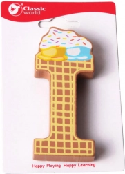 Lettera di legno I Classic World