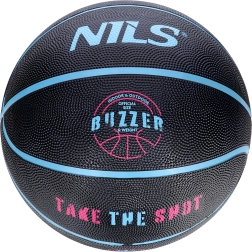 Pallone da basket NILS Buzzer misura 7 – nero