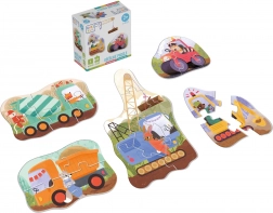 puzzle giiiiganti macchine edili