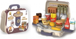 Set hamburger con valigetta pratica