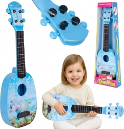 grande chitarra per bambini colorata