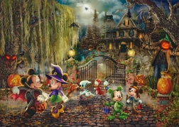 Puzzle Disney: Mickey e Minnie Halloween 1000 pezzi