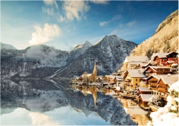 Educa Puzzle Inverno a Hallstatt 1500 pezzi