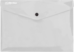Bustina con bottone A4 eCollection trasparente