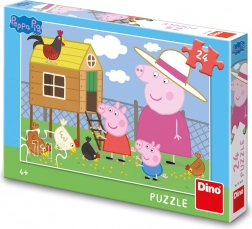 puzzle peppa pig gallinelle 24 pezzi