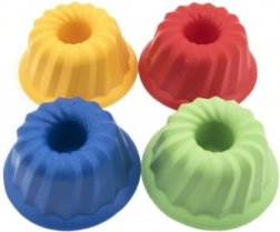 Formina per la sabbia a forma di ciambella, plastica, 12 × 7 cm, colori assortiti