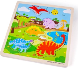 Puzzle con suono Dinosauri