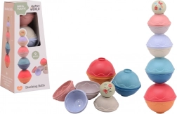 Palline impilabili in bioplastica HAPPY WORLD