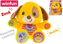 Cagnolino parlante educativo Puppy con luce e suoni 33 cm
