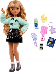 barbie dream besties zia – bambola alla moda con accessori per acconciare i capelli