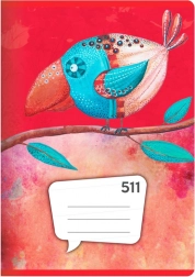 quaderno A5, 10 fogli – righe 20 mm