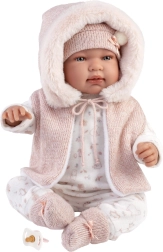 Llorens New Born bambola realistica neonato con suoni