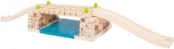 Bigjigs Rail ponte oscillante sul fiume