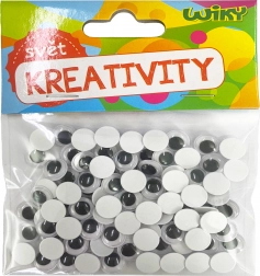 Occhi mobili decorativi 10 mm