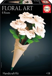 Educa puzzle 3D Floral Art – rose bianche