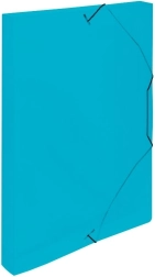 Scatola d'archivio con elastico blu