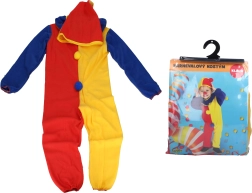 Costume di carnevale clown per bambini taglia M 110-120 cm
