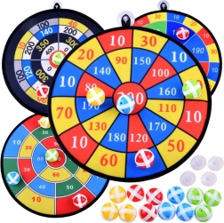 Set di 4 bersagli con palline con velcro (36 cm)