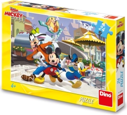 Puzzle Dino Mickey e amici