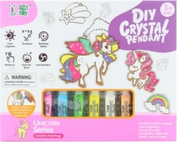 Set creativo – creazione e pittura di ciondoli unicorno