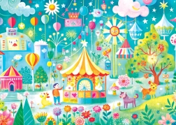 Puzzle YAZZ città colorata 1000 pezzi