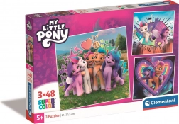 Puzzle per bambini CLEMENTONI MY LITTLE PONY – 3×48 pezzi