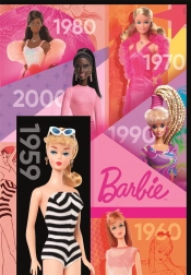 Puzzle da 1000 pezzi in confezione compatta BARBIE