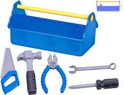 Set di attrezzi per bambini con cassetta 5 pz (27,5 × 14 cm)