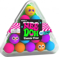 Alberello di Natale Schylling NeeDoh con decorazioni spremibili