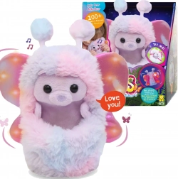 Curlimals Flutter Wonders orsetto Bella peluche interattivo 18 cm