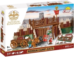 Set di costruzione COBI Imperium Romanum – porta del campo romano, 591 pezzi
