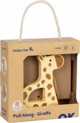 giraffa in legno da trainare TOOKY TOY