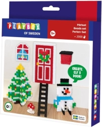 Playbox perline da stirare Natale set 2000 pz