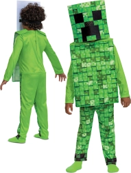 Costume da bambino Creeper MINECRAFT 127–136 cm (7–8 anni)
