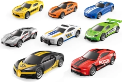 Set 4 pz Auto da Corsa a Retrocarica 7 cm