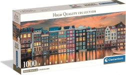 Clementoni puzzle panoramico Mattina ad Amsterdam 1000 pezzi