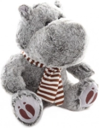 Ippopotamo di peluche 25 cm