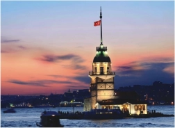 Puzzle ANATOLIAN Torre della Fanciulla, Turchia 1000 pezzi