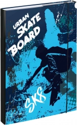 Cartellina scolastica per quaderni A4 Skateboard