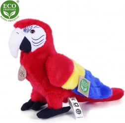 Rappa Pappagallo di peluche rosso Ara Macao 24 cm ECO-FRIENDLY