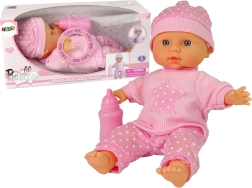 Dolce bambola per bambini Bottiglia rosa Suoni