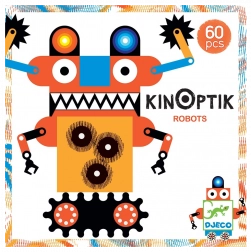 DJECO Puzzle magnetico Kinoptik Robot
