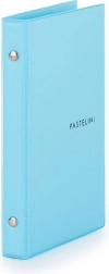 Karis A6 PVC Pastelini blocco note blu